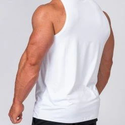 Muscle Nation Basic Tank - White