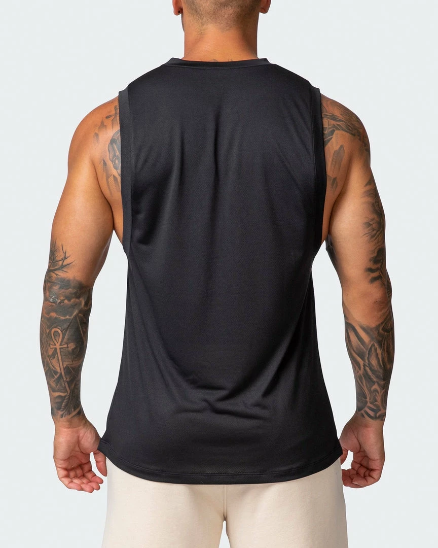 Budget 🥰 Muscle Nation Burly Training Tank - Black Mens 😀 8 Muscle Nation Burly Training Tank - Black Mens