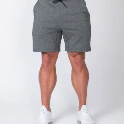 Wholesale ๐งจ Muscle Nation Casual Shorts - Charcoal โ๏ธ 10 Muscle Nation Casual Shorts - Charcoal