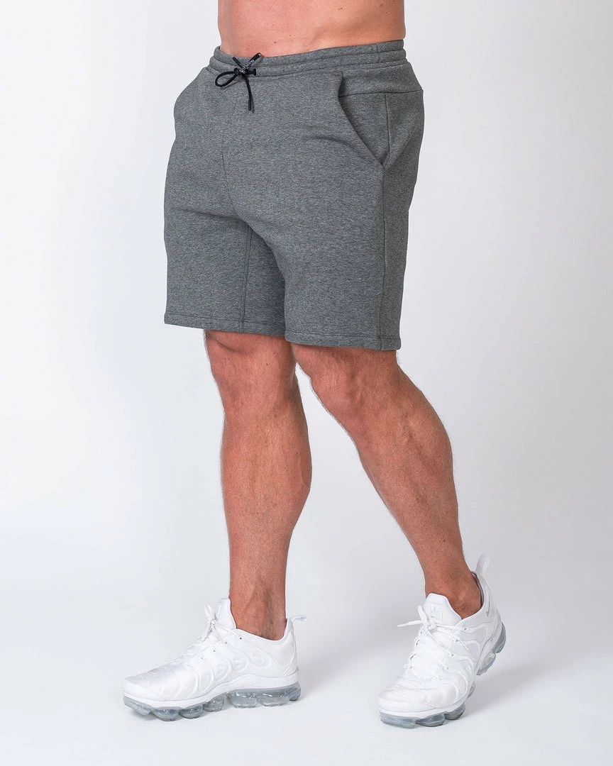 Wholesale ๐งจ Muscle Nation Casual Shorts - Charcoal โ๏ธ 6 Muscle Nation Casual Shorts - Charcoal