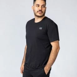 Muscle Nation Mens Classic MN Tee - Black