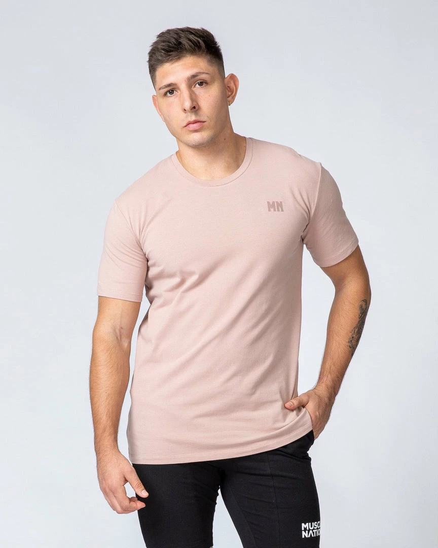 Discount ๐ Muscle Nation Classic MN Tee - Mahogany Rose Mens ๐ 3 Muscle Nation Classic MN Tee - Mahogany Rose Mens