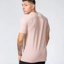 Muscle Nation Classic MN Tee - Mahogany Rose Mens