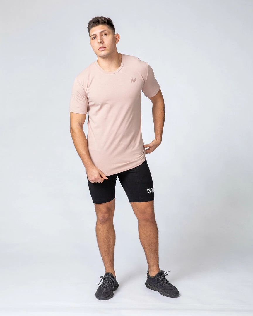 Discount ๐ Muscle Nation Classic MN Tee - Mahogany Rose Mens ๐ 7 Muscle Nation Classic MN Tee - Mahogany Rose Mens