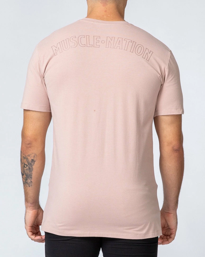 Discount ๐ Muscle Nation Classic MN Tee - Mahogany Rose Mens ๐ 8 Muscle Nation Classic MN Tee - Mahogany Rose Mens