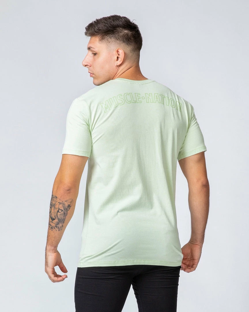 Best Pirce ๐ฏ Muscle Nation Classic MN Tee - Minty Mens ๐งจ 3 Muscle Nation Classic MN Tee - Minty Mens