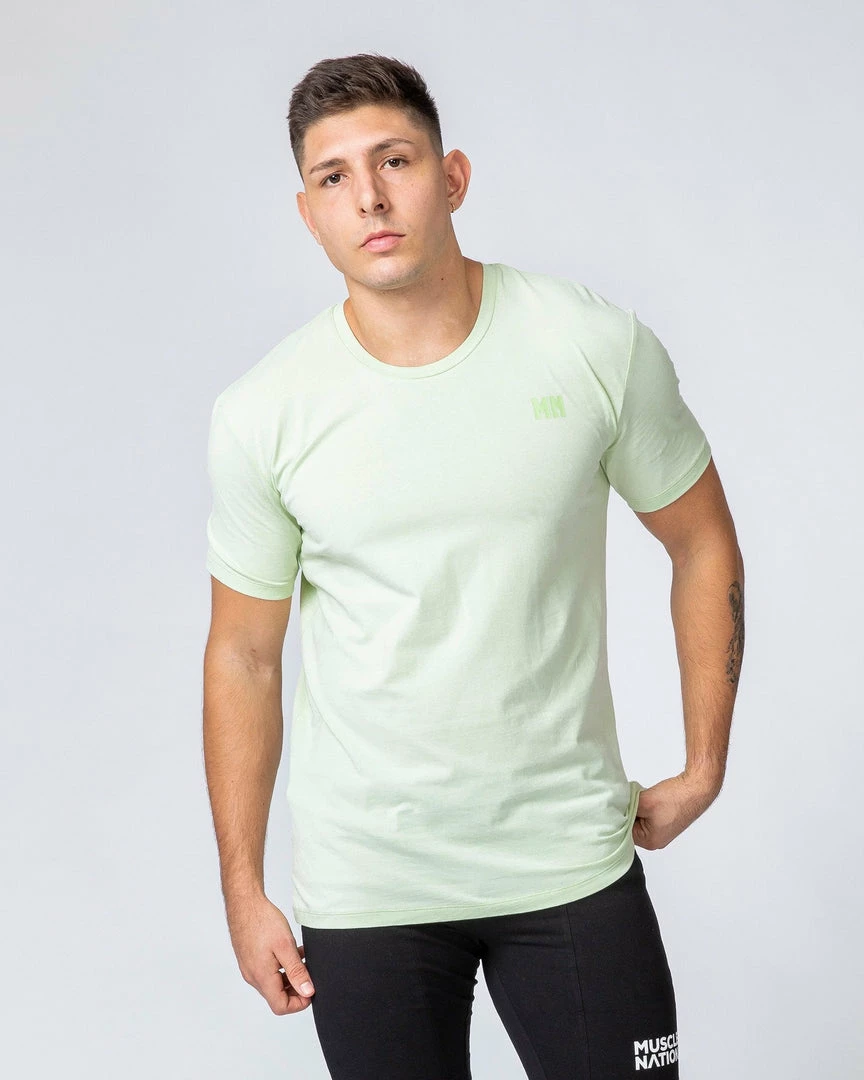 Best Pirce ๐ฏ Muscle Nation Classic MN Tee - Minty Mens ๐งจ 4 Muscle Nation Classic MN Tee - Minty Mens