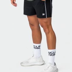 Muscle Nation Classic Squat Shorts - Black 30% EOFY SALE