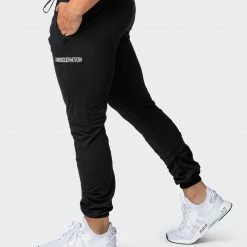 Muscle Nation 30% EOFY SALE Mens Dynamic Lightweight Tapered Joggers - Black