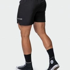 Muscle Nation Mens Elevate Active Shorts - Black 30% EOFY SALE