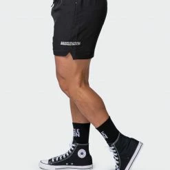 Muscle Nation Mens Elevate Active Shorts - Black 30% EOFY SALE