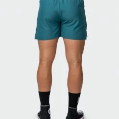 Muscle Nation 30% EOFY SALE Mens Elevate Active Shorts - Deep Teal