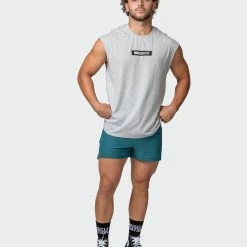 Muscle Nation 30% EOFY SALE Mens Elevate Active Shorts - Deep Teal