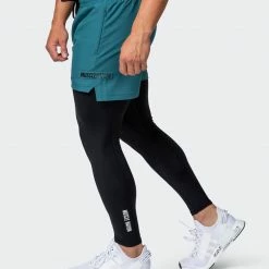 Muscle Nation 30% EOFY SALE Mens Elevate Active Shorts - Deep Teal