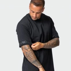 Muscle Nation 30% EOFY SALE Exceptional Dual Tee - Black