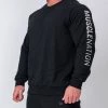 Promo ❤️ Muscle Nation Lightweight Long Sleeve - Black Winter ⭐ 2 Muscle Nation Lightweight Long Sleeve - Black Winter