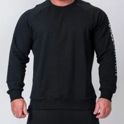 Muscle Nation Lightweight Long Sleeve - Black Winter