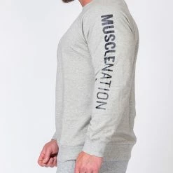 Muscle Nation Winter Lightweight Long Sleeve - Grey