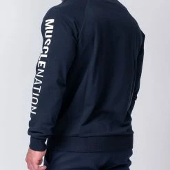 Muscle Nation Lightweight Long Sleeve - Navy Winter