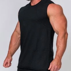 Muscle Nation Loopback Tank - Black