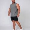 Muscle Nation Loopback Tank - Charcoal