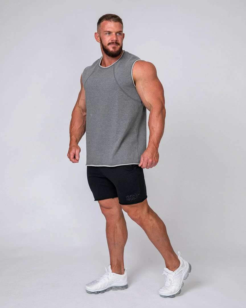 Discount ๐ Muscle Nation Loopback Tank - Charcoal โค๏ธ 3 Muscle Nation Loopback Tank - Charcoal