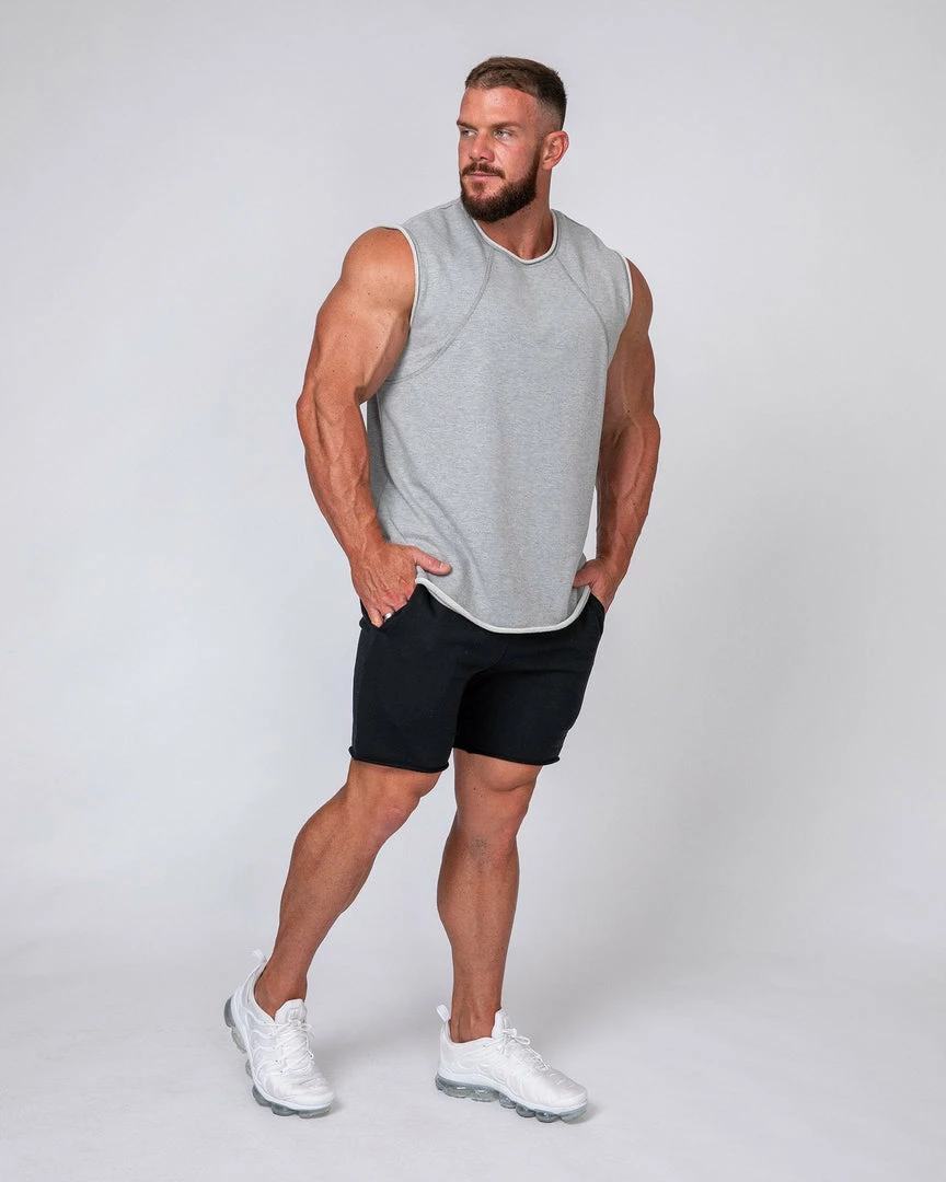 New ๐ Muscle Nation Loopback Tank - Grey โญ 3 Muscle Nation Loopback Tank - Grey