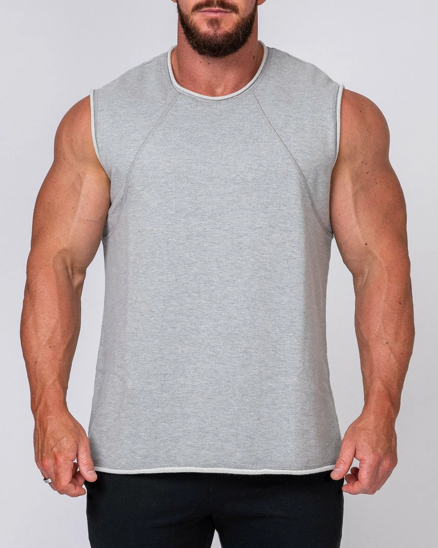 New ๐ Muscle Nation Loopback Tank - Grey โญ 4 Muscle Nation Loopback Tank - Grey