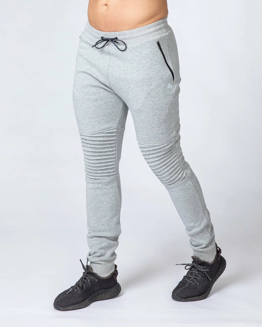 Best reviews of ๐ Muscle Nation Moto Tapered Joggers - Light Grey Winter ๐ 3 Muscle Nation Moto Tapered Joggers - Light Grey Winter