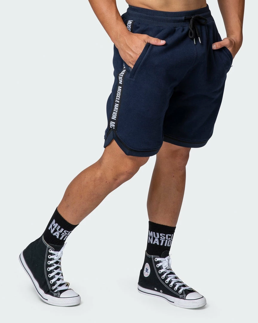 Best reviews of โค๏ธ Muscle Nation MVP 8" ๐ Basketball Shorts - Navy โจ 3 Muscle Nation MVP 8" Basketball Shorts - Navy