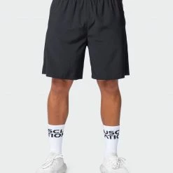 Muscle Nation New Heights 7" Shorts - Black