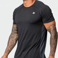 Muscle Nation 30% EOFY SALE New Heights Running Tee - Black