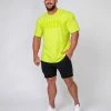 Hot Sale 🎉 Muscle Nation Oversized Tonal Tee - Acid Lime 🎉 1 Muscle Nation Oversized Tonal Tee - Acid Lime