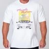 Muscle Nation Mens Oversized Vintage Tee - Lambo