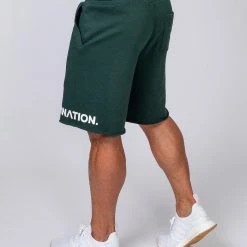 Muscle Nation Relaxed Shorts - Emerald Green