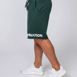 Muscle Nation Relaxed Shorts - Emerald Green