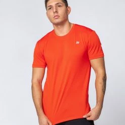 Muscle Nation Running Tee - Infrared
