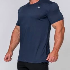 Muscle Nation Running Tee - Navy