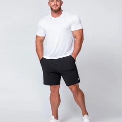 Muscle Nation Running Tee - White Mens