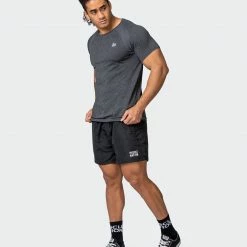 Coupon ๐คฉ Muscle Nation Mens Seamless Tee - Charcoal Marl ๐ 12 Muscle Nation Mens Seamless Tee - Charcoal Marl