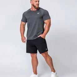 Coupon ๐คฉ Muscle Nation Mens Seamless Tee - Charcoal Marl ๐ 13 Muscle Nation Mens Seamless Tee - Charcoal Marl
