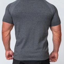 Coupon ๐คฉ Muscle Nation Mens Seamless Tee - Charcoal Marl ๐ 14 Muscle Nation Mens Seamless Tee - Charcoal Marl