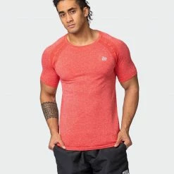 Muscle Nation Seamless Tee - Poppy Marl