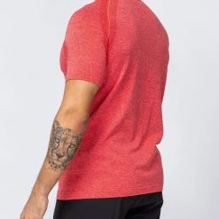 Muscle Nation Seamless Tee - Poppy Marl