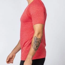 Muscle Nation Seamless Tee - Poppy Marl