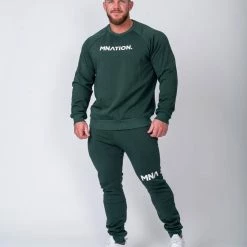Top 10 🥰 Muscle Nation Slouchy Pullover - Emerald Green Winter 🎁 13 Muscle Nation Slouchy Pullover - Emerald Green Winter