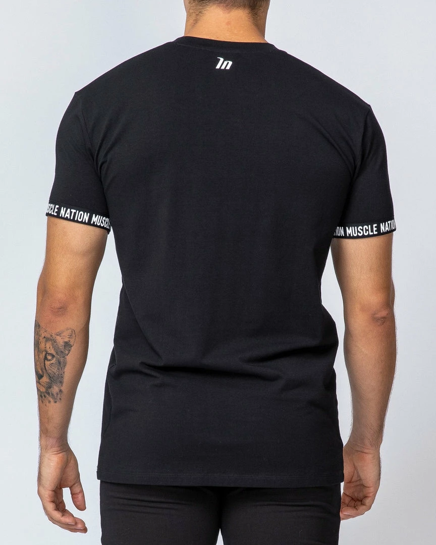 Deals โ๏ธ Muscle Nation Superset Tee - Black ๐ 6 Muscle Nation Superset Tee - Black
