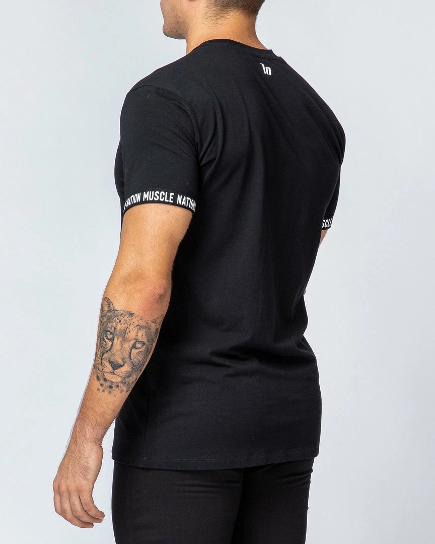 Deals โ๏ธ Muscle Nation Superset Tee - Black ๐ 7 Muscle Nation Superset Tee - Black