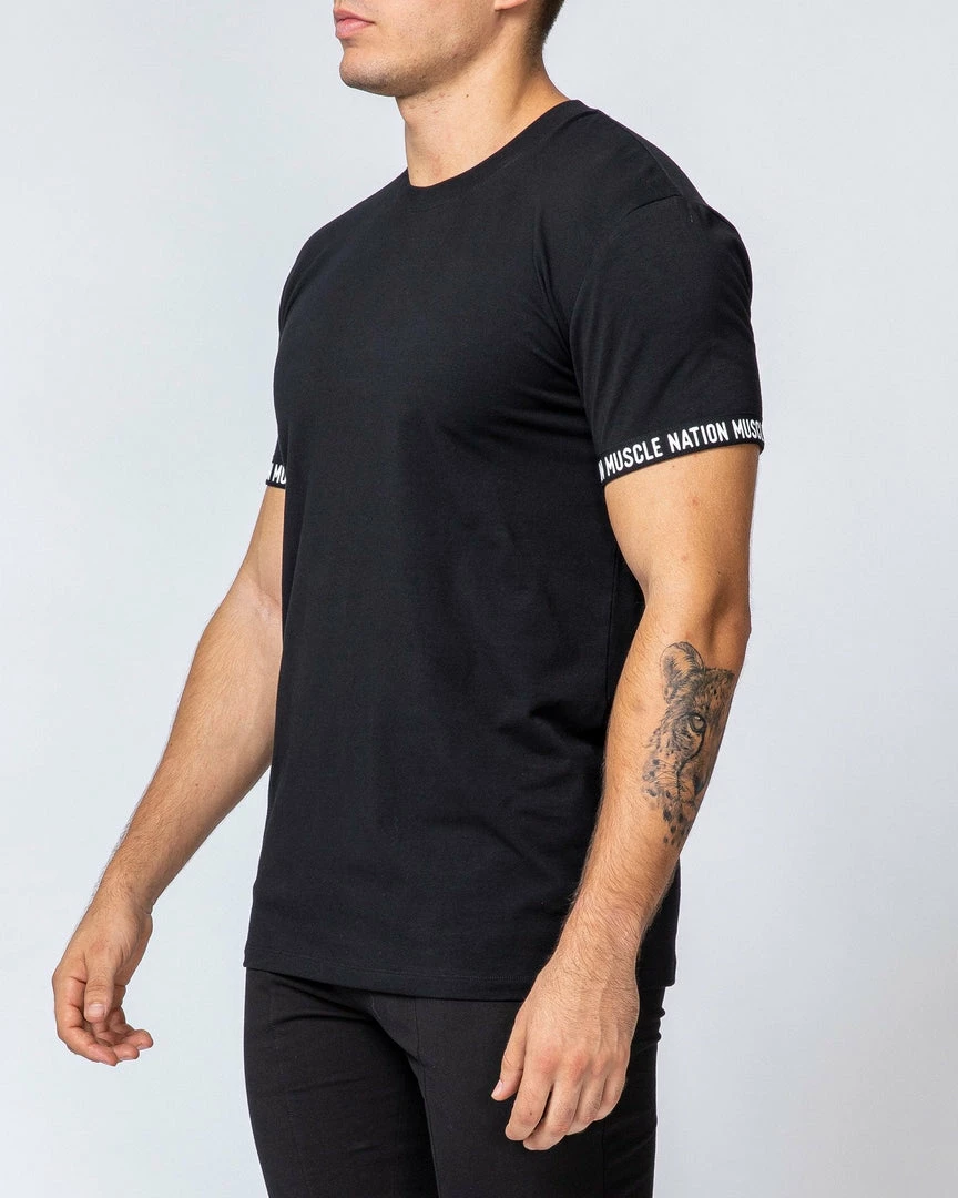 Deals โ๏ธ Muscle Nation Superset Tee - Black ๐ 9 Muscle Nation Superset Tee - Black