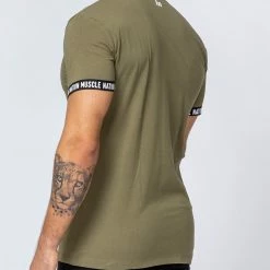 Muscle Nation Mens Superset Tee - Olive